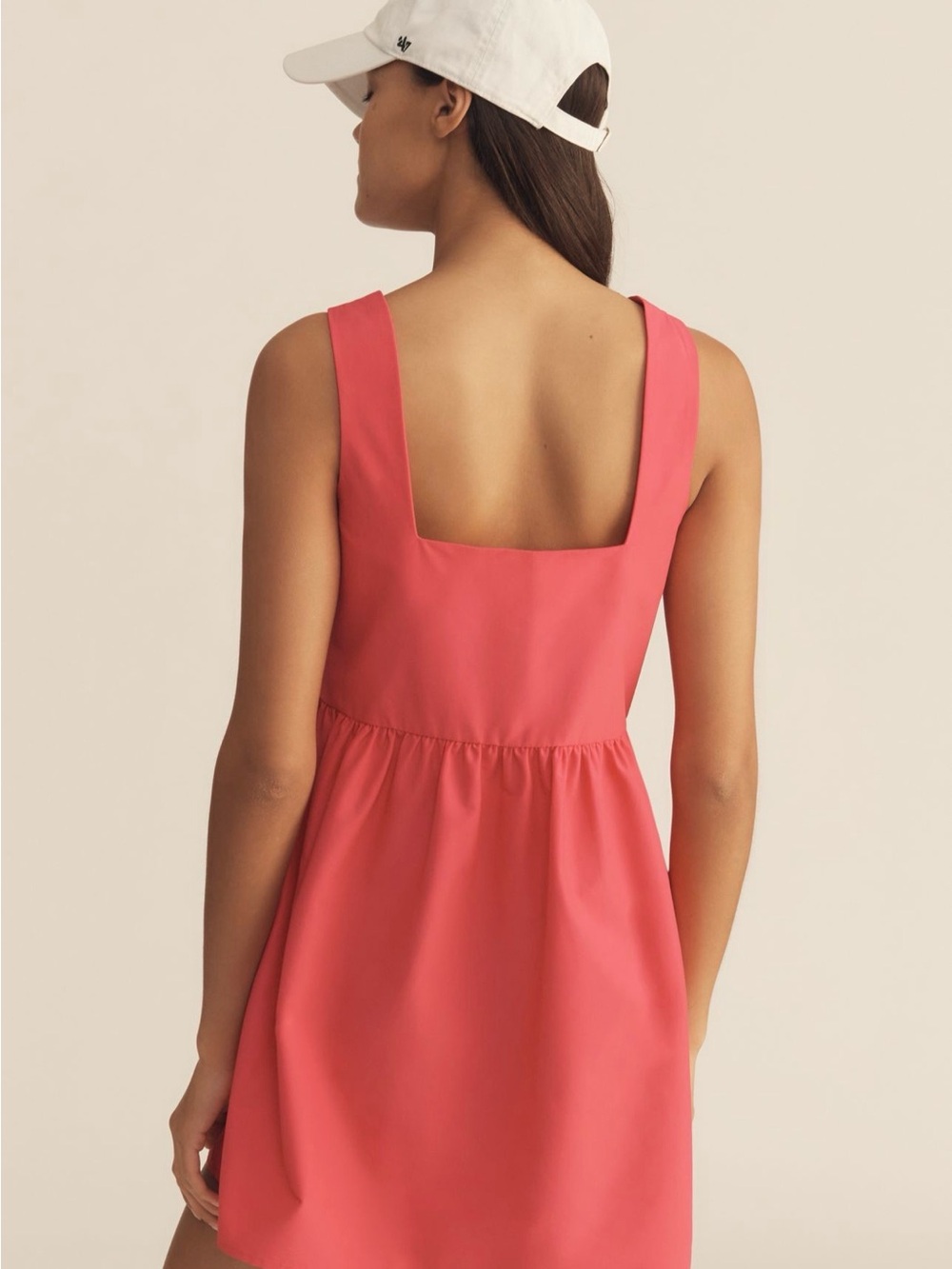 Daily Practice Sleeveless Split - Neck mini dress - Picture 2 of 5